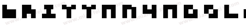 BrittanyaGoldeniteRegular-w1l3x字体转换