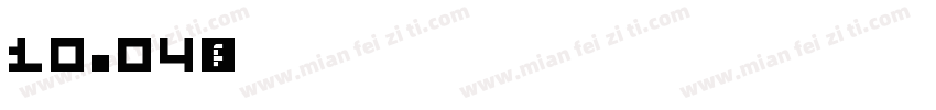 10.04小柒字体转换