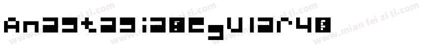 Anastasia-Regular4字体转换