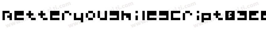 BetteryousmileScript-L3EE4字体转换