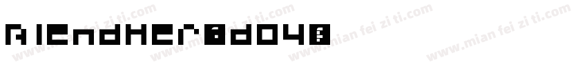 BlendHer-YdO4字体转换