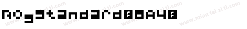 BogStandard-L8A4字体转换