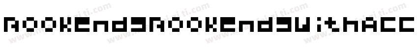 BookendsBookendswithAccents-EBO4字体转换