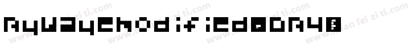 Bywayemodified-EDB4字体转换