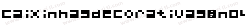 Caixinhasdecorativas-nnO4字体转换