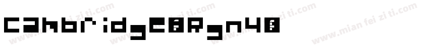 Cambridge-nRgn4字体转换