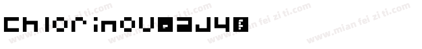 Chlorinov-EaJ4字体转换