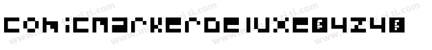 ComicMarkerDeluxe-v4Z4字体转换