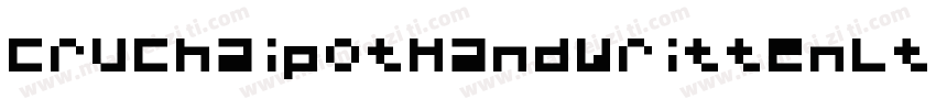 CruChaipotHandwrittenLtalic-LyX4字体转换
