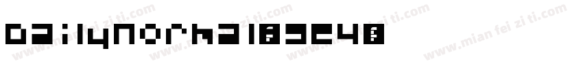 DailyNormal-n5e4字体转换