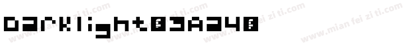 Darklight-L3Aa4字体转换