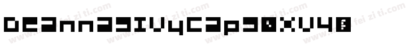 DeannasIvyCaps-zXv4字体转换