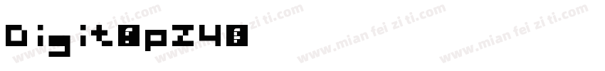 Digit-WpZ4字体转换