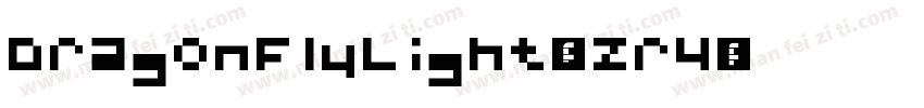 DragonFlyLight-Lzr4字体转换