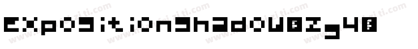 ExpositionShadow-0zg4字体转换
