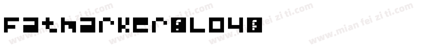 Fatmarker-4LO4字体转换