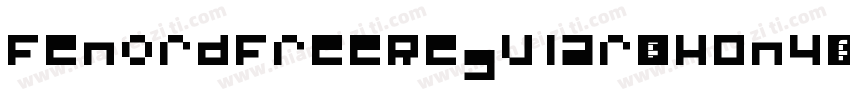 FenordFreeRegular-0WOn4字体转换