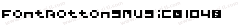 FontBottonsMusic-OlO4字体转换