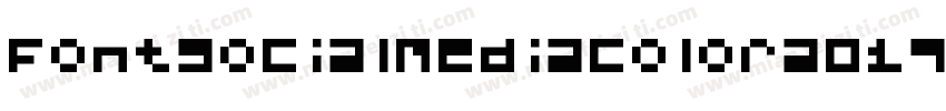 FontSocialMediaColor2019-Y9L4字体转换
