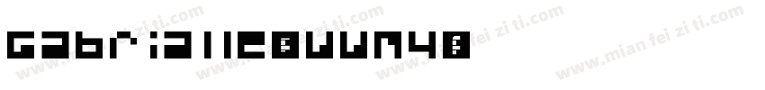 Gabrialle-owwM4字体转换