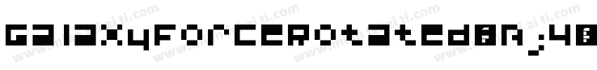 GalaxyForceRotated-nBj4字体转换
