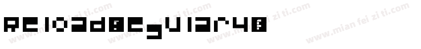 Reload-Regular4字体转换