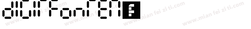 DigitFonteN字体转换