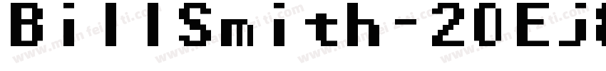 BillSmith-2OEj8字体转换