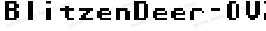 BlitzenDeer-OVZR8字体转换