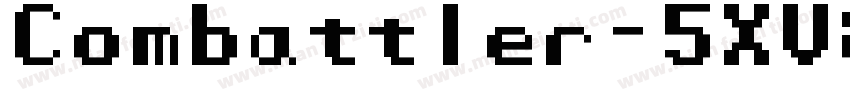 Combattler-5XV8字体转换