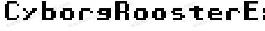 CyborgRoosterExpandedItalic-xmX8字体转换