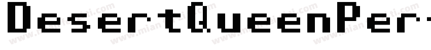 DesertQueenPersonalUse-YLx8字体转换