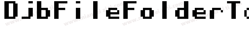 DjbFileFolderTabs-2lr8字体转换