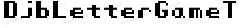 DjbLetterGameTiles2-YWl8字体转换