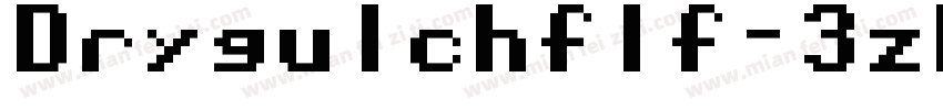 Drygulchflf-3zR8字体转换