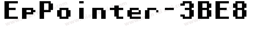 EpPointer-3BE8字体转换