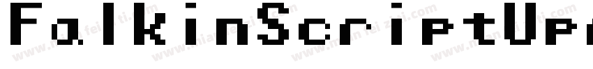FalkinScriptUprightPersonal-ZXL8字体转换