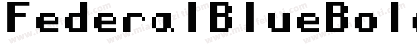 FederalBlueBoldItalic-w6q8字体转换