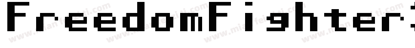 FreedomFighter3DRegular-5ML8字体转换