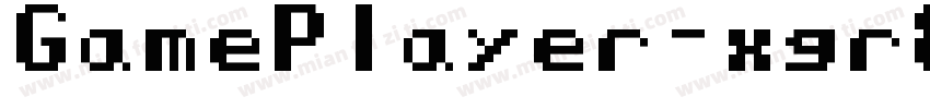 GamePlayer-xgr8字体转换