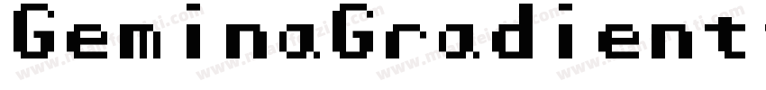 GeminaGradient-w7D8字体转换
