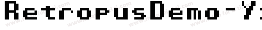 RetropusDemo-Yz0e8字体转换