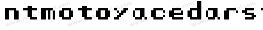 ntmotoyacedarstd-w8字体字体转换