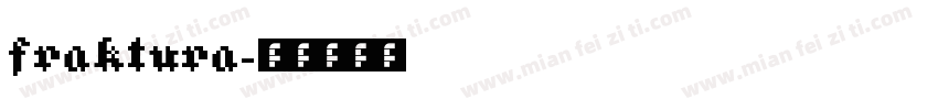 fraktura字体转换