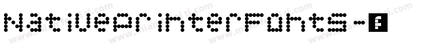 NativePrinterFontS字体转换