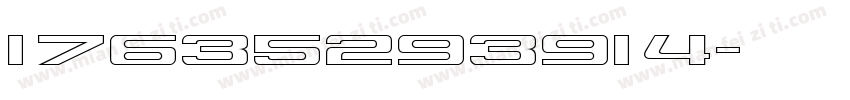 17635293914字体转换