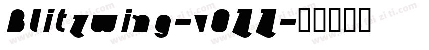 Blitzwing-vOZZ字体转换
