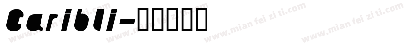 Caribli字体转换