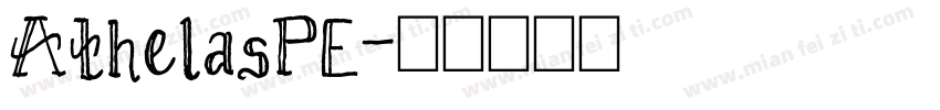 AthelasPE字体转换