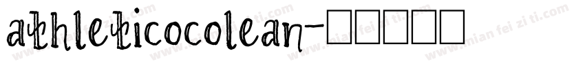 athleticocolean字体转换